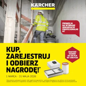 Promocja Odkurzacze Kärcher NT 2026 - Kup, zarejestruj i zgarnij zestaw akcesoriów o wartości nawet 1500 zł