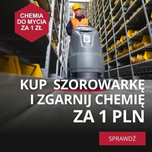 Promocja Kärcher - Kup szorowarkę i odbierz środek czyszczący za 1 zł!