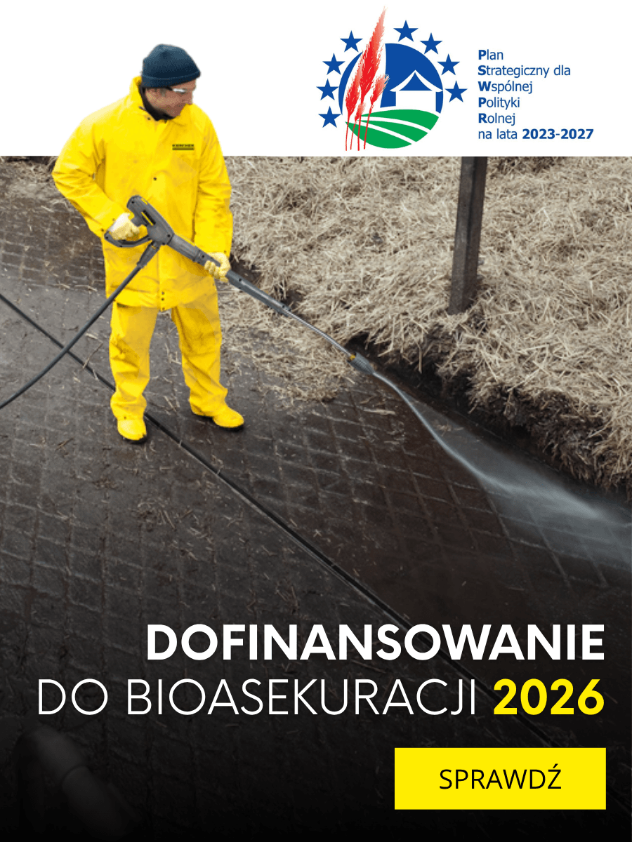 Bioasekuracja 2026 - dofinansowanie do ochrony gospodarstwa przed ASF