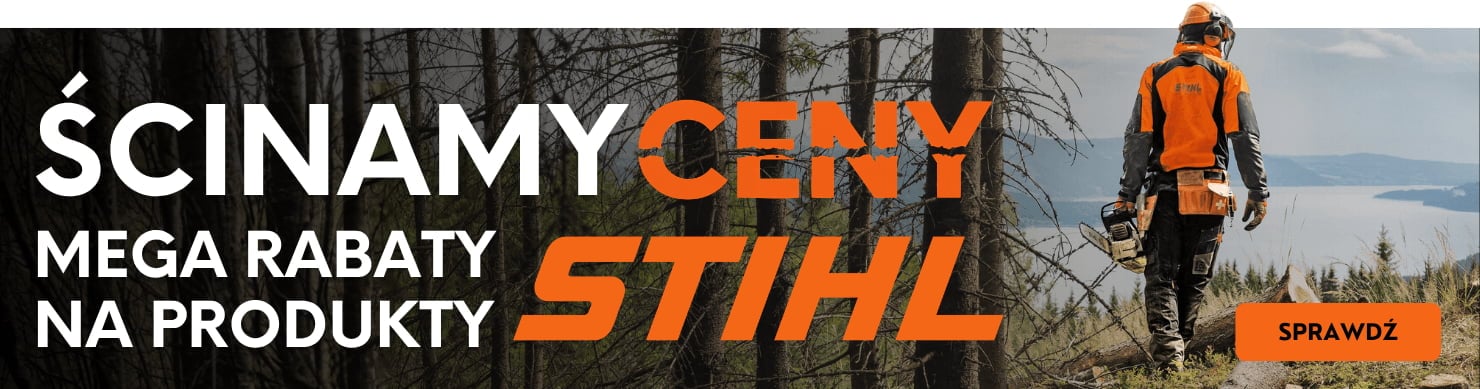 Rabaty na urządzenia ogrodowe Stihl