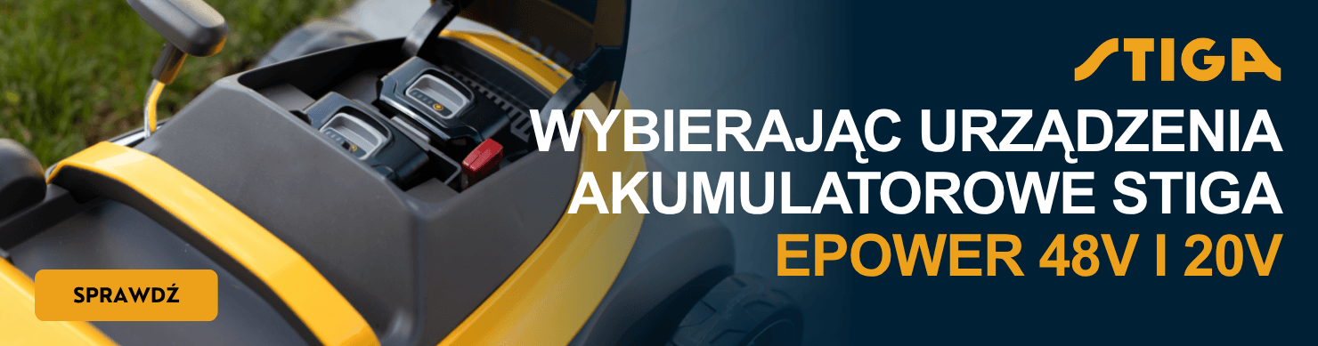 Gwarancja do 5 lat na urządzenia ogrodowe Stiga ePower 48V i 20V